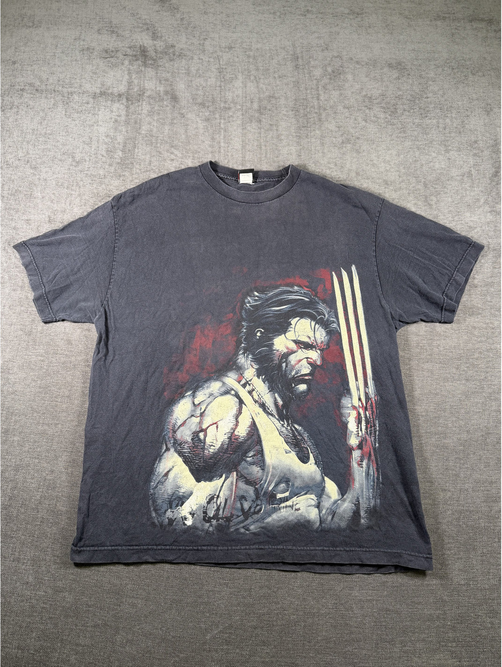 Mad Engine Marvel X-Men Wolverine Graphic T-Shirt 100% Cotton XG/XL